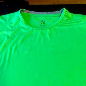 Mens lime green tee shirt